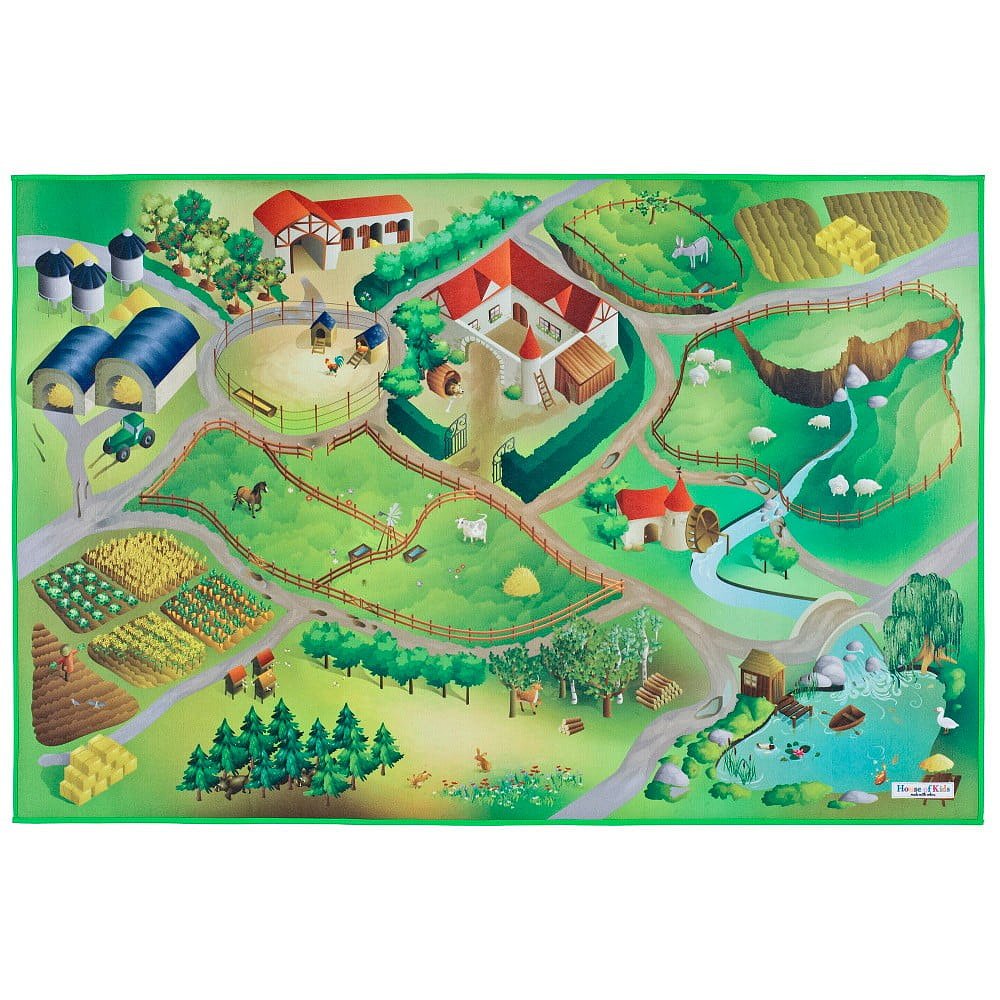 Dětský koberec Universal Grip Farm, 100 x 150 cm