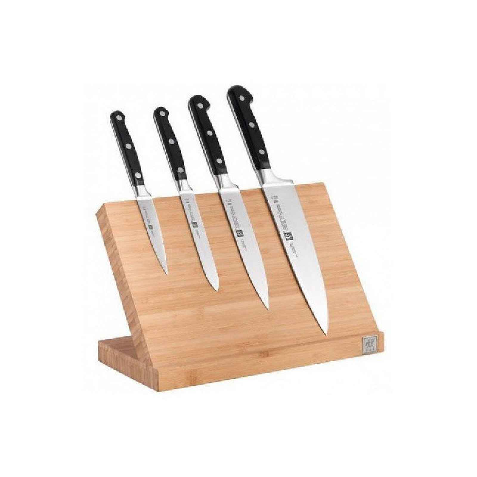 Zwilling Magnetický blok na nože - na 5 ks, bambus