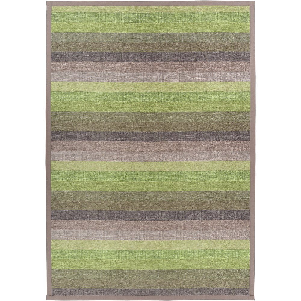 Zelený oboustranný koberec Narma Luke Green, 80 x 250 cm