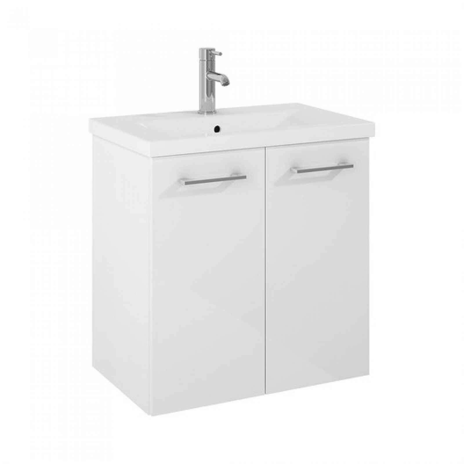 Koupelnová skříňka pod umyvadlo Jika Ponta 60x60x38,6 cm bílá H40J5222005001