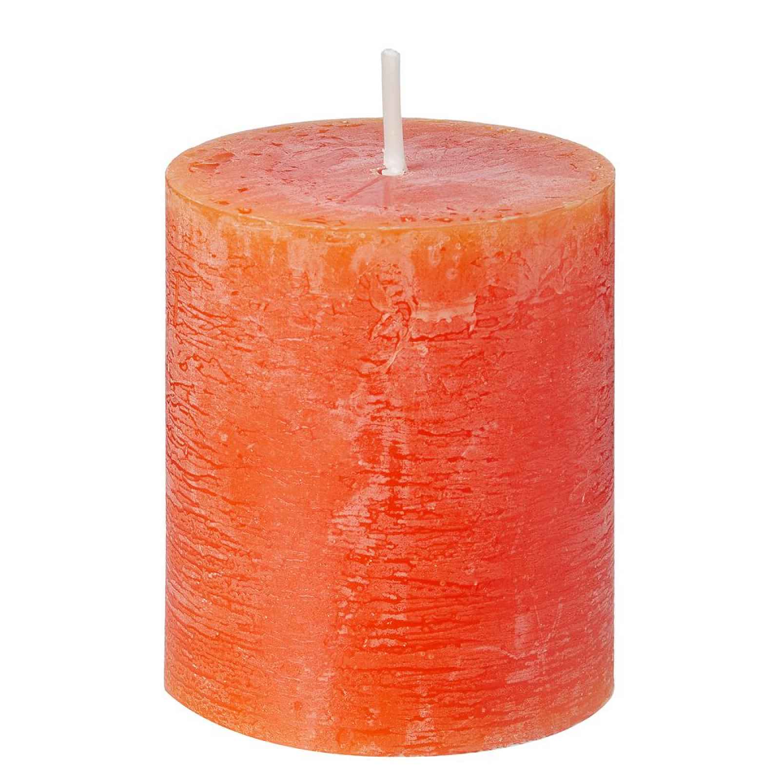 Butlers RUSTIC Svíčka 8 cm - oranžová