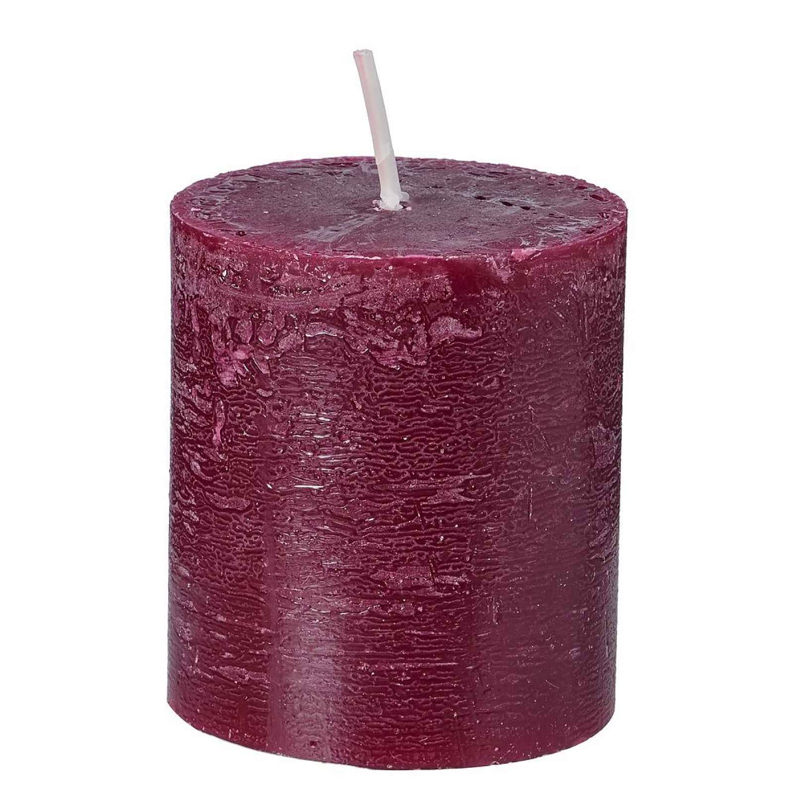 Butlers RUSTIC Svíčka 8 cm - vínová
