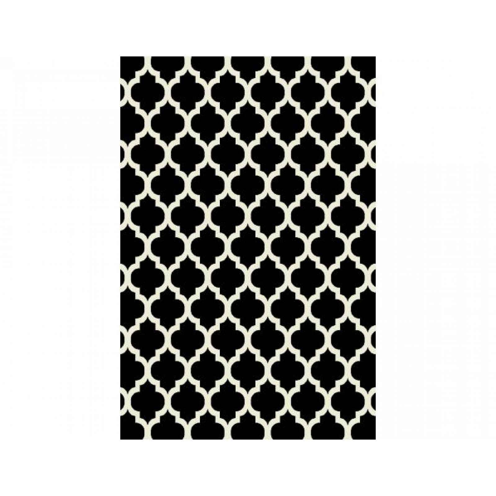 Kusový koberec Kolibri 11158-180, černá, 80x150 cm