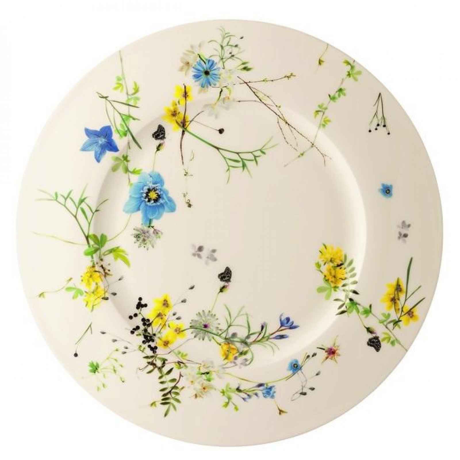 Rosenthal Fleurs des Alpes Servírovací talíř s okrajem, 33 cm