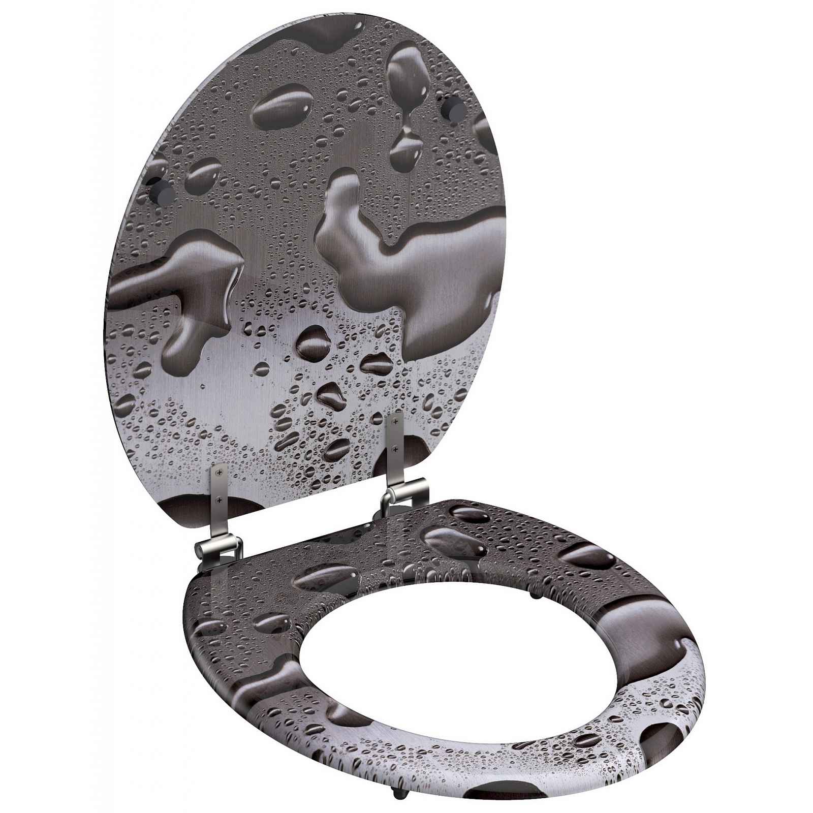 WC prkénko Grey Style, MDF