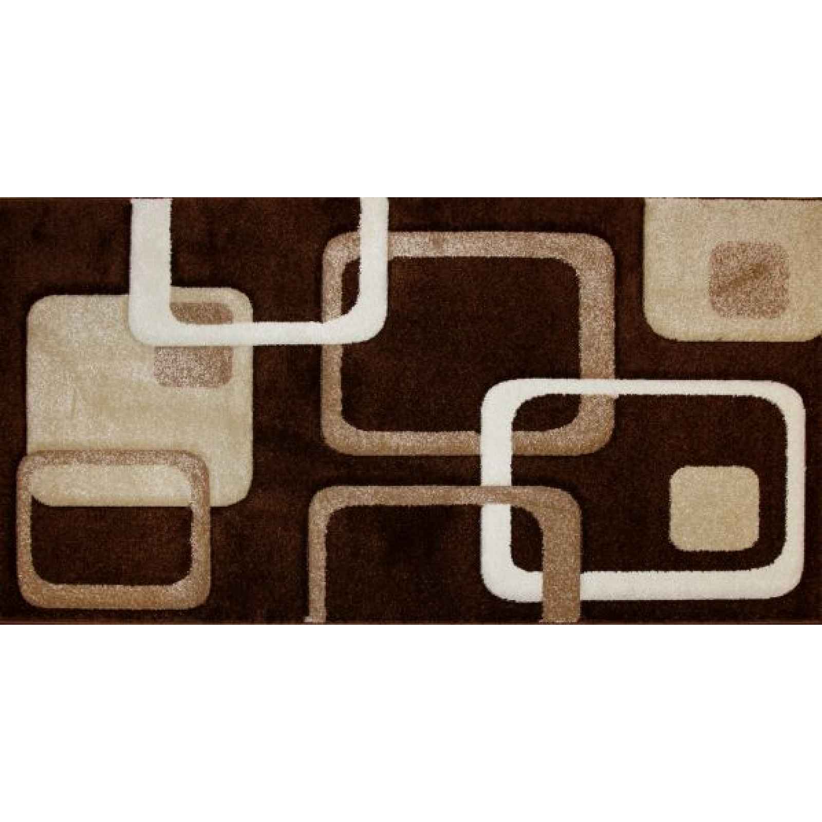 Hnědý kusový koberec Rumba 5280, 160x220 cm