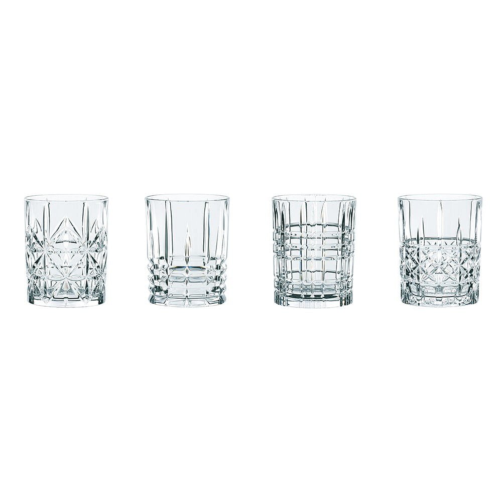 Sada 4 whiskových sklenic z křišťálového skla Nachtmann Highland, 345 ml