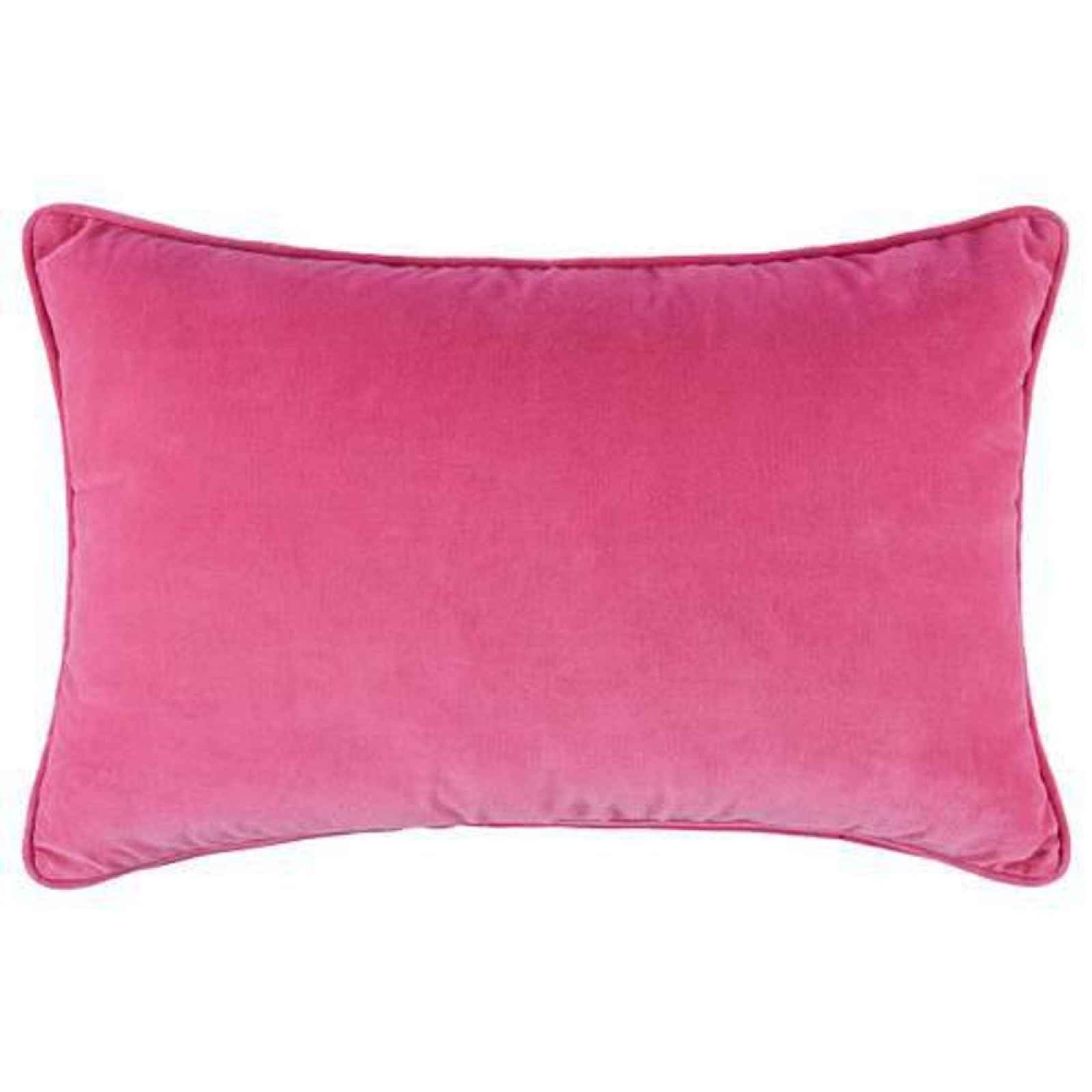 Butlers COTTON VELVET Polštář 40 x 60 cm - růžová
