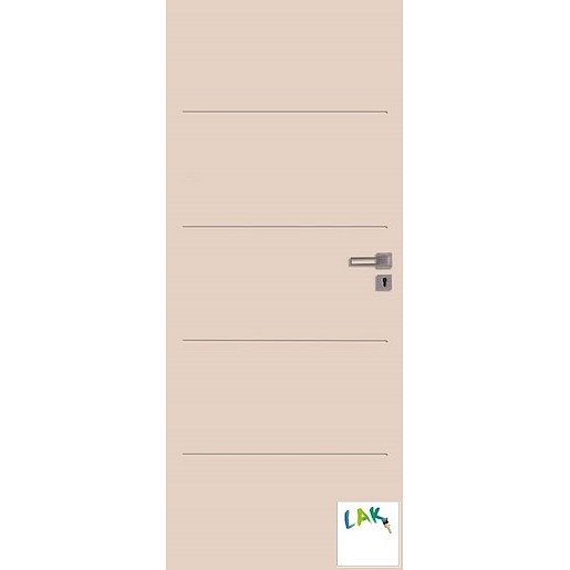 Interiérové dveře Naturel Latino levé 70 cm bílé LATINO2070L