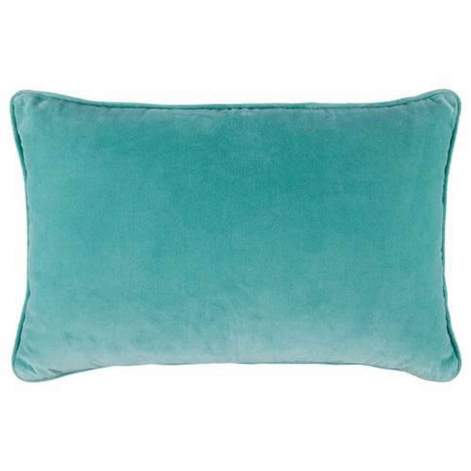 Butlers COTTON VELVET Polštář 40 x 60 cm - modrá