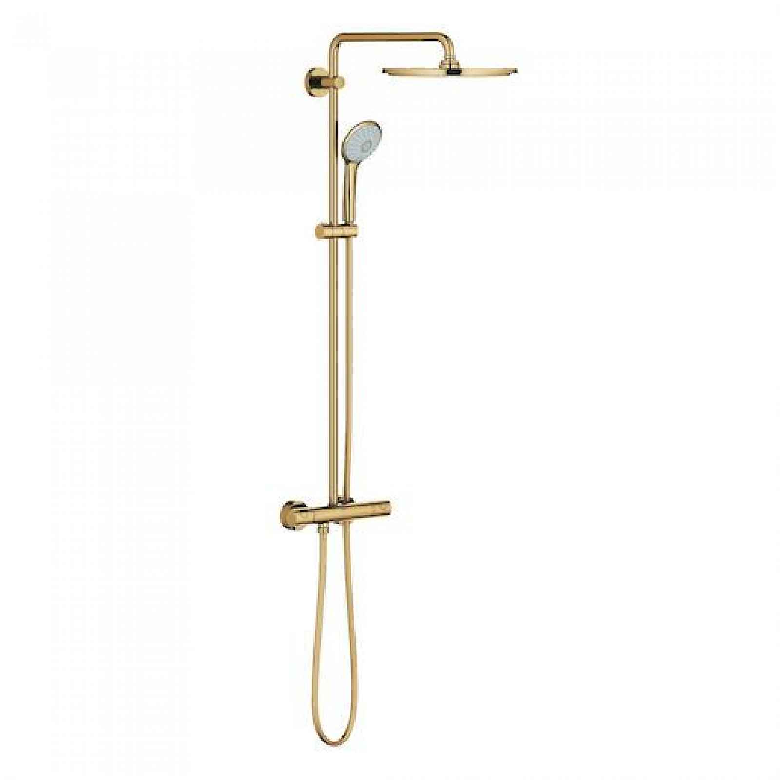 Sprchový systém Grohe Euphoria System s termostatickou baterií Cool Sunrise 26075GL0