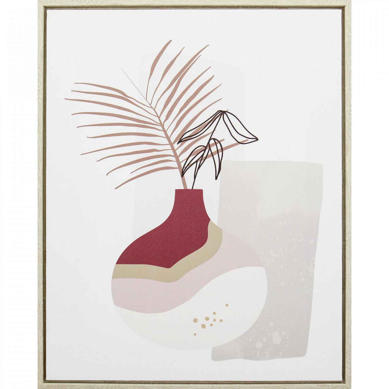 XXXLutz UMĚLECKÝ TISK, květiny, 40/50 cm Monee - Umělecký tisk - 0089580317