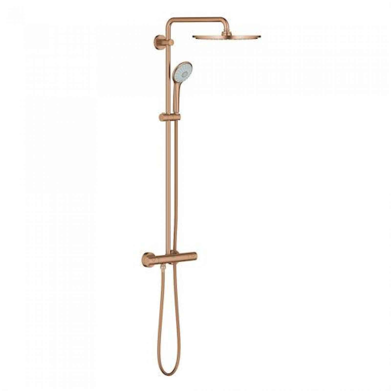 Sprchový systém Grohe Euphoria System s termostatickou baterií Brushed Warm Sunset 26075DL0