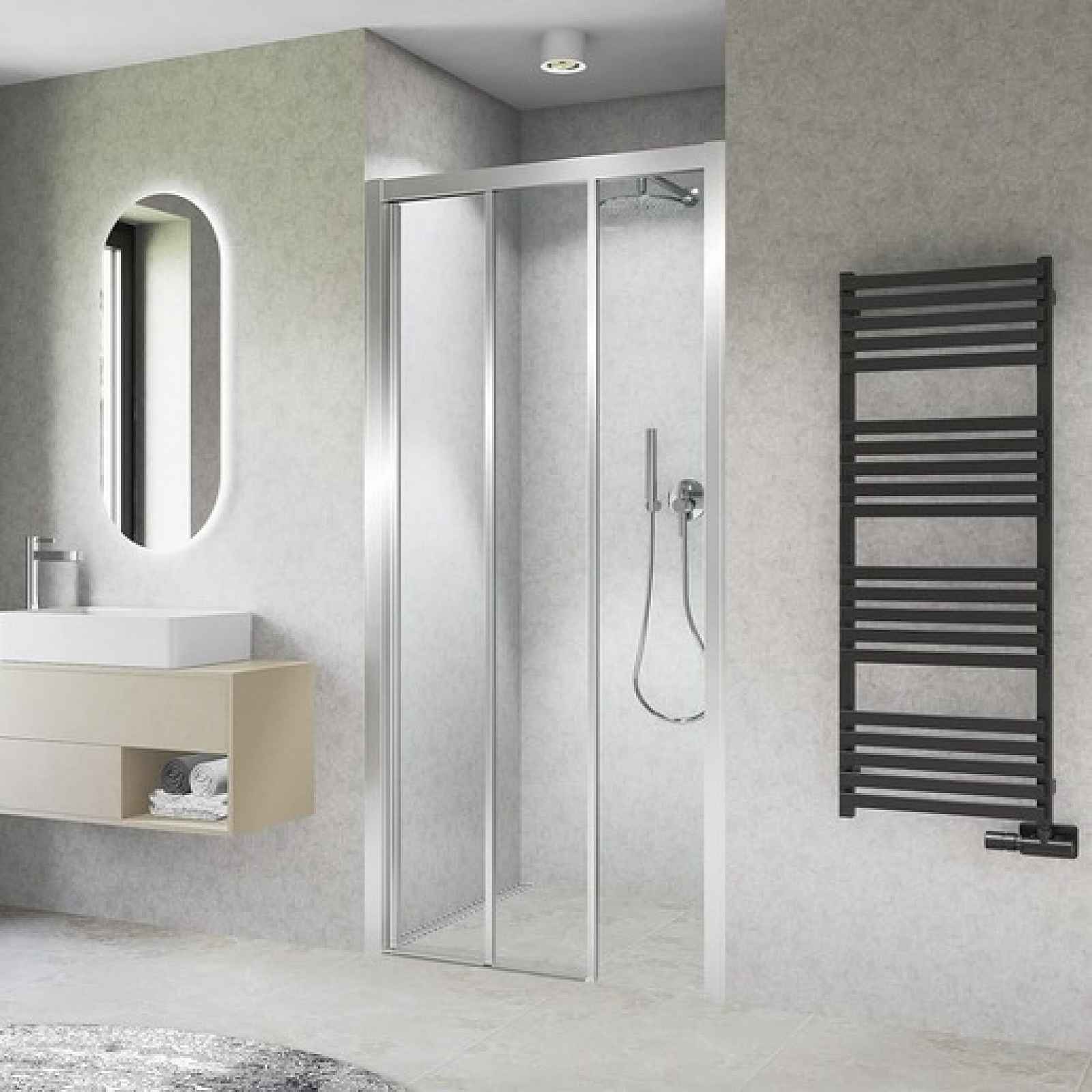 Sprchové dveře 90 cm Roth Cariba Line CI D3R 090200 VPE