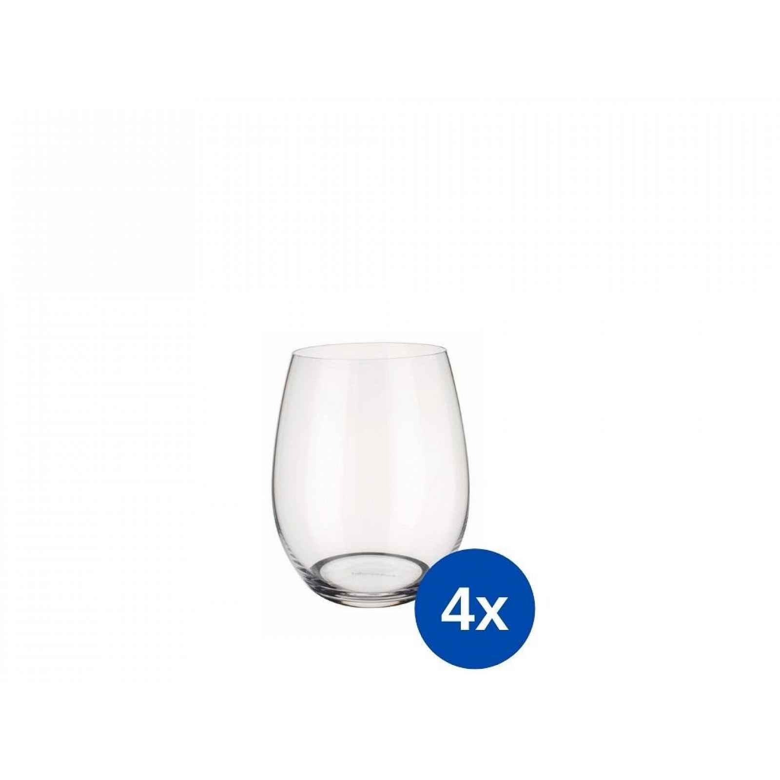 Villeroy & Boch Entree sada sklenic na vodu, 0,48 l, 4 ks
