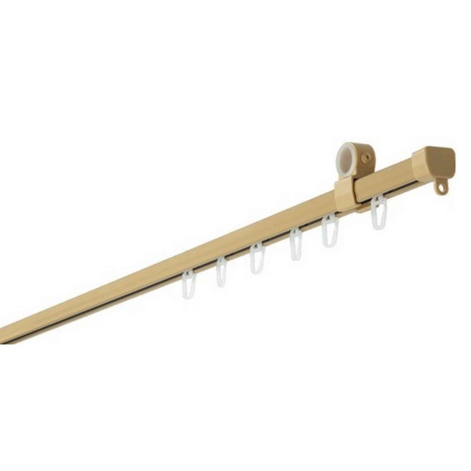 Garnýž U-track 240 cm, béžová