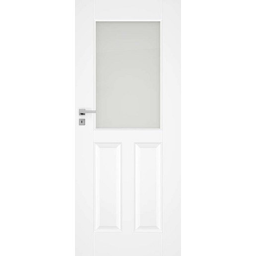 Interiérové dveře Naturel Nestra levé 80 cm bílé NESTRA280L