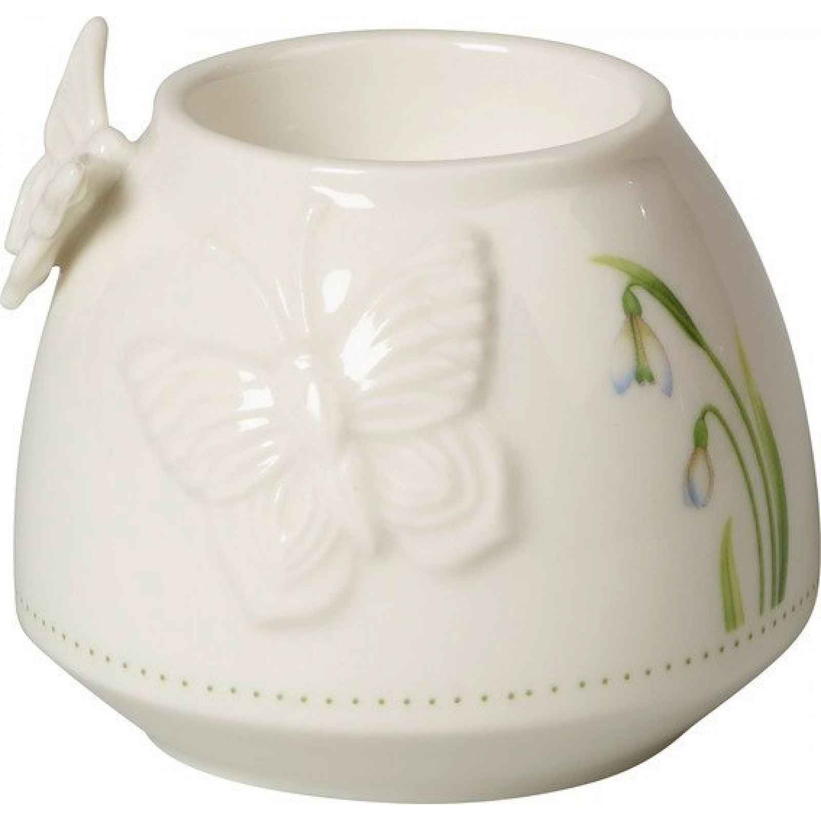 Villeroy & Boch Colourful Spring malý svícen na čajovou svíčku, motýl