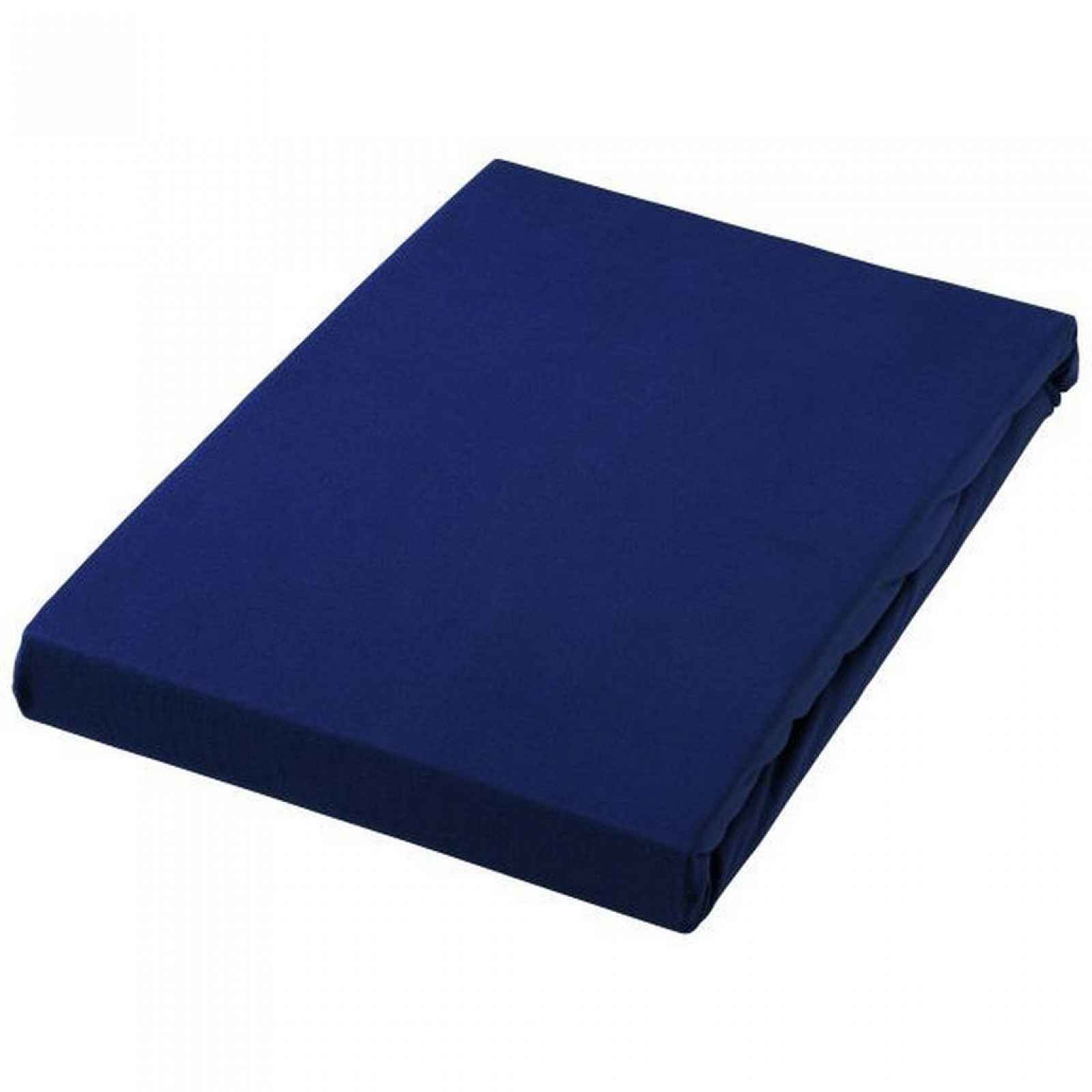 XXXLutz ELASTICKÉ PROSTĚRADLO, žerzej, tmavě modrá, 180/200 cm Fleuresse - Prostěradla - 0032730123