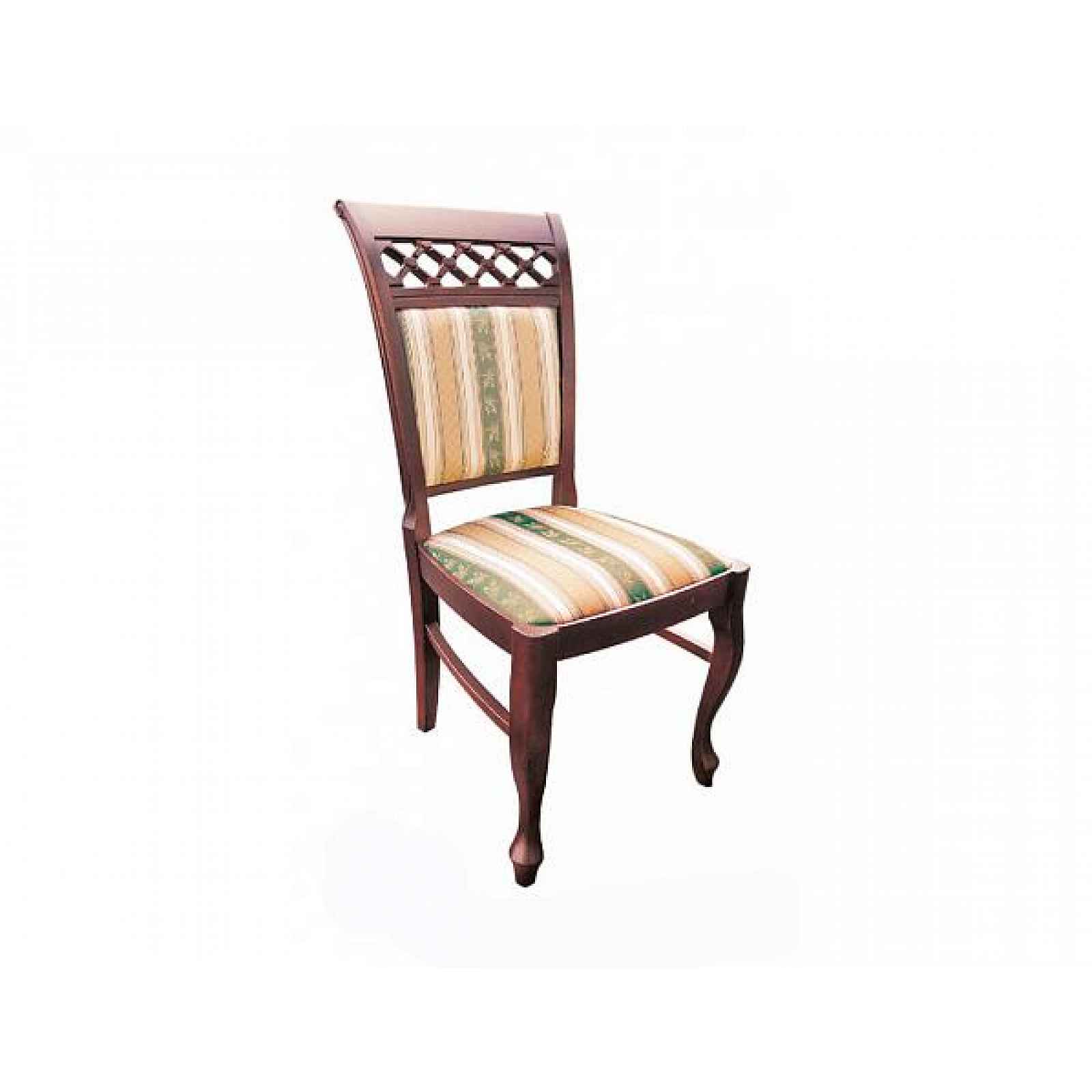 Jídelní židle 114 calvados, Lira 3, hnědá, mahagon