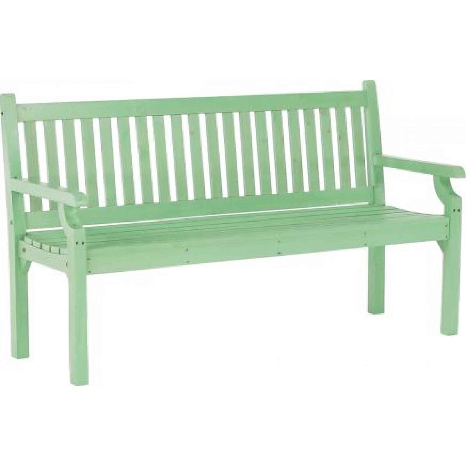 Dřevěná zahradní lavička Alona neo mint