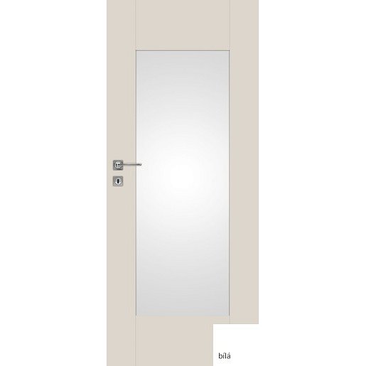Interiérové dveře Naturel Evan pravé 80 cm bílé EVAN380P