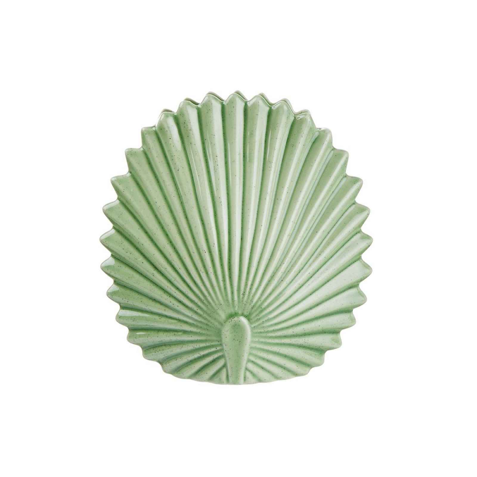 Butlers LEAF Váza 16 cm - zelená