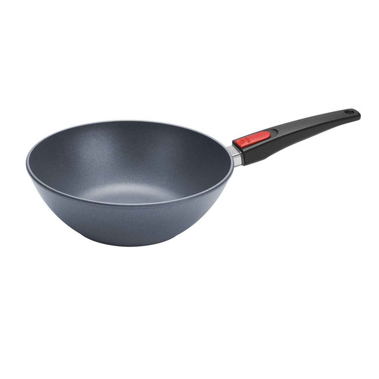 Nepřilnavý wok Woll Diamond Lite s odnímatelnou rukojetí, 30 cm