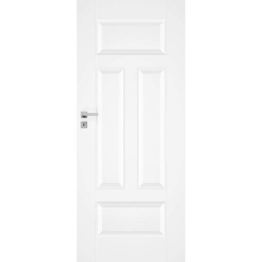 Interiérové dveře Naturel Nestra levé 80 cm bílé NESTRA380L