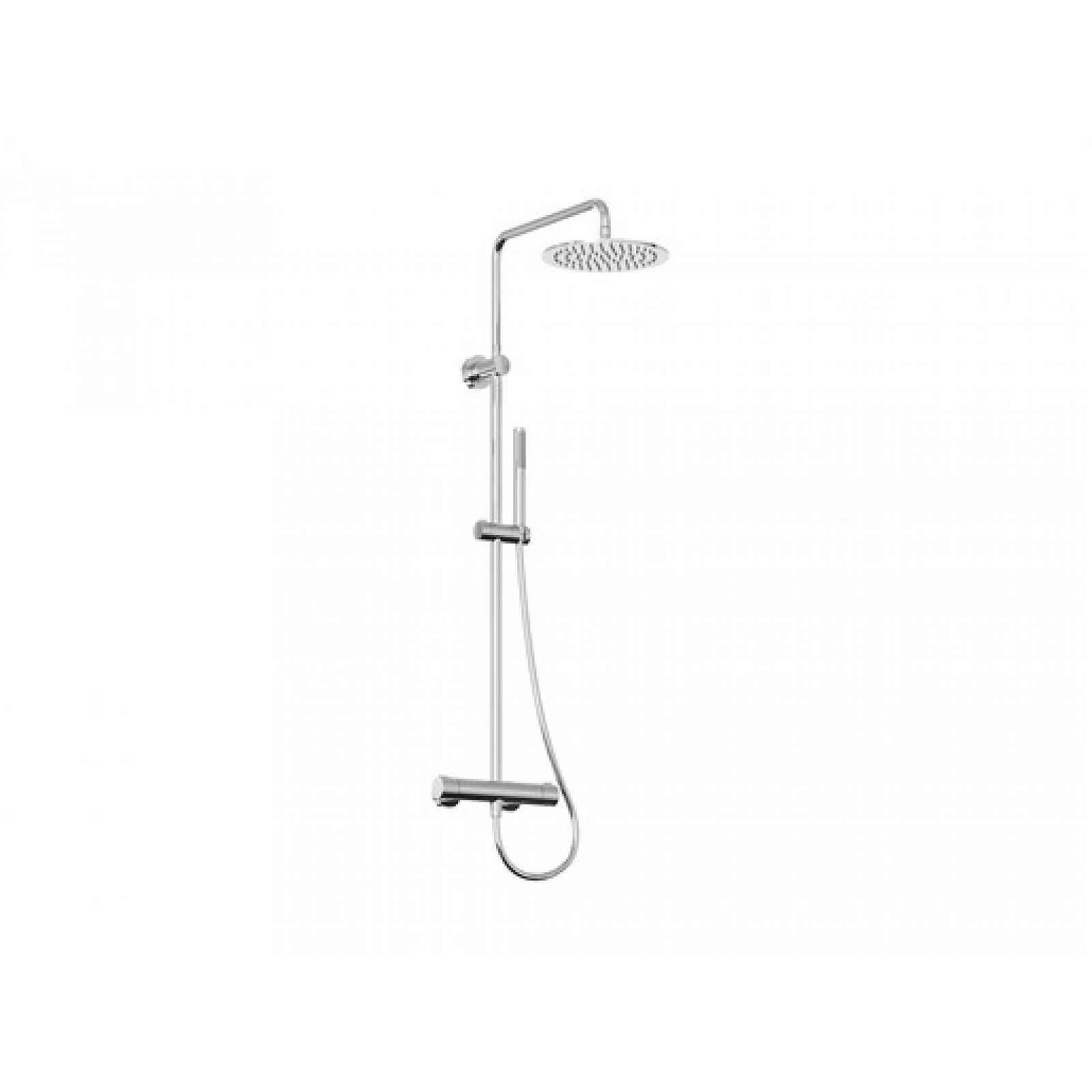 Sprchový systém Ravak Spring s termostatickou baterií chrom X070539
