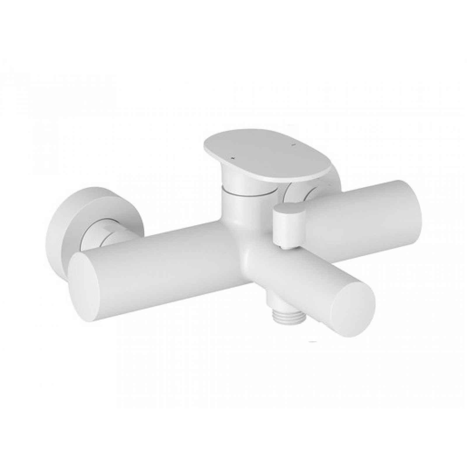 Vanová baterie Ravak Spring bez sprchového setu bílá X070569