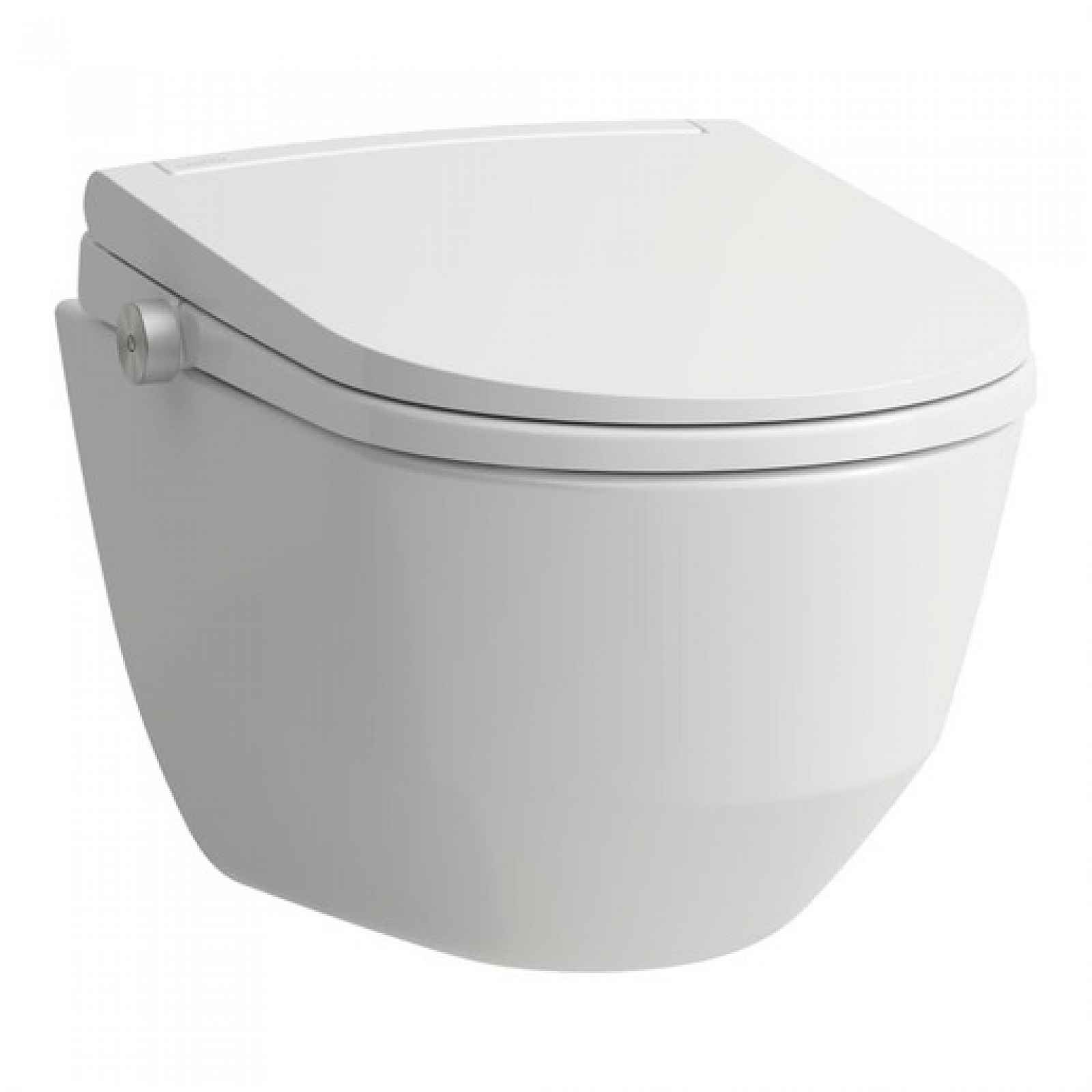 Wc s bidetem závěsné Laufen Cleanet Pro zadní odpad H613890000S002