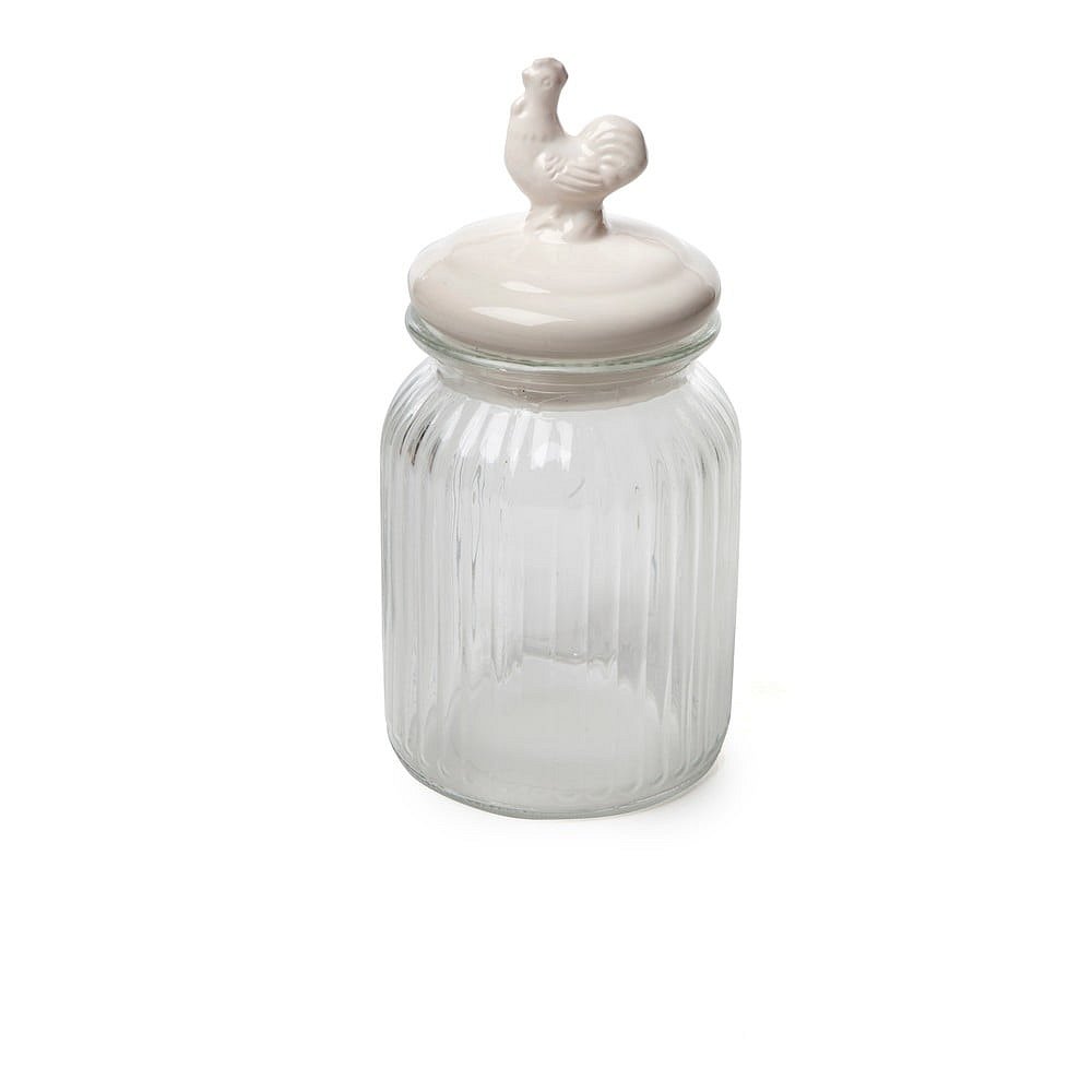 Skleněná dóza Sabichi Cockerel, 600 ml
