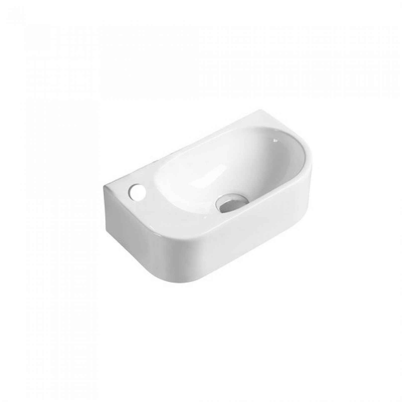 Umývátko SAT Infinitio 40x21,5 cm bez přepadu SATINF4021L