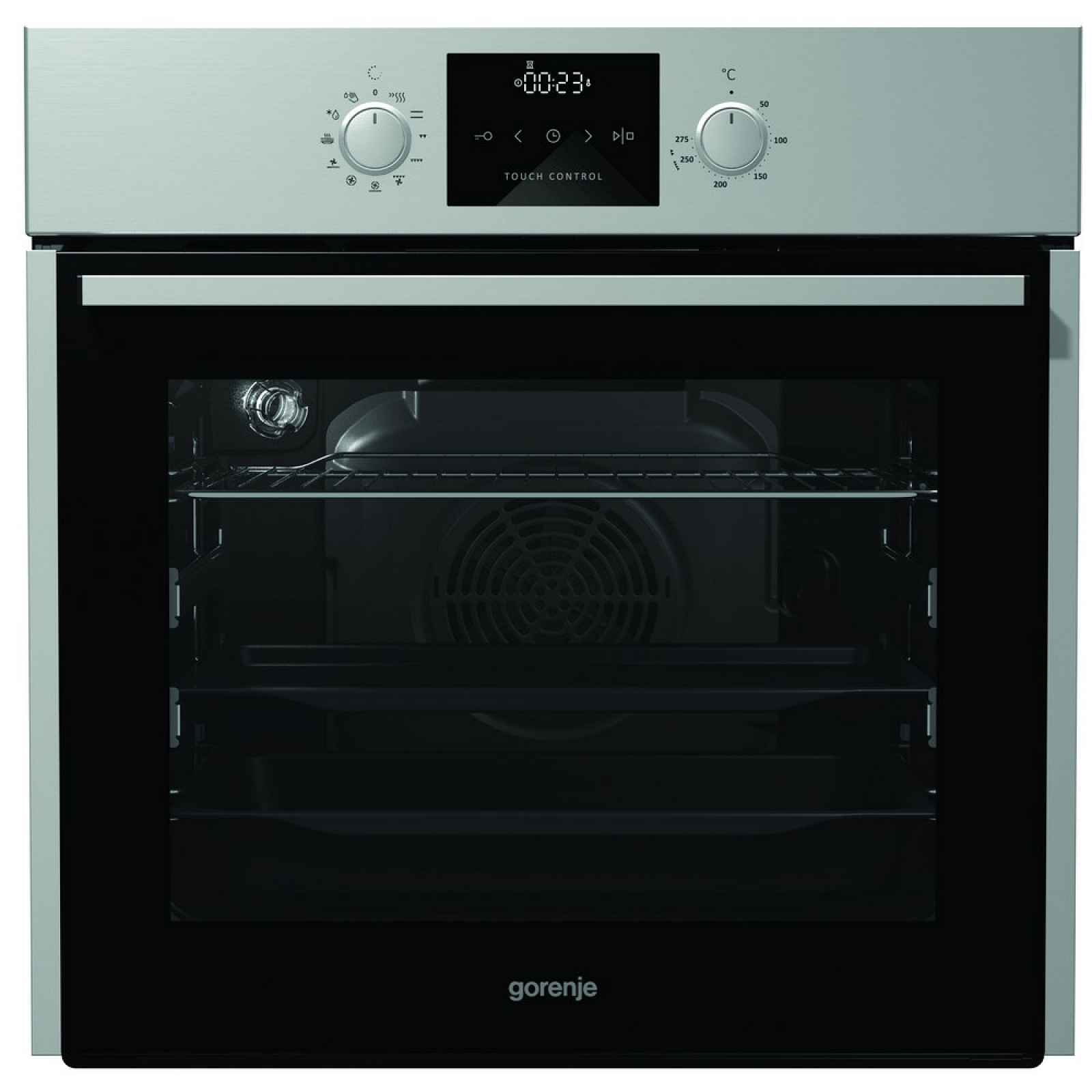 Multifunkční vestavná trouba Gorenje BO637E30XG, nerez - použité zboží z výstavy
