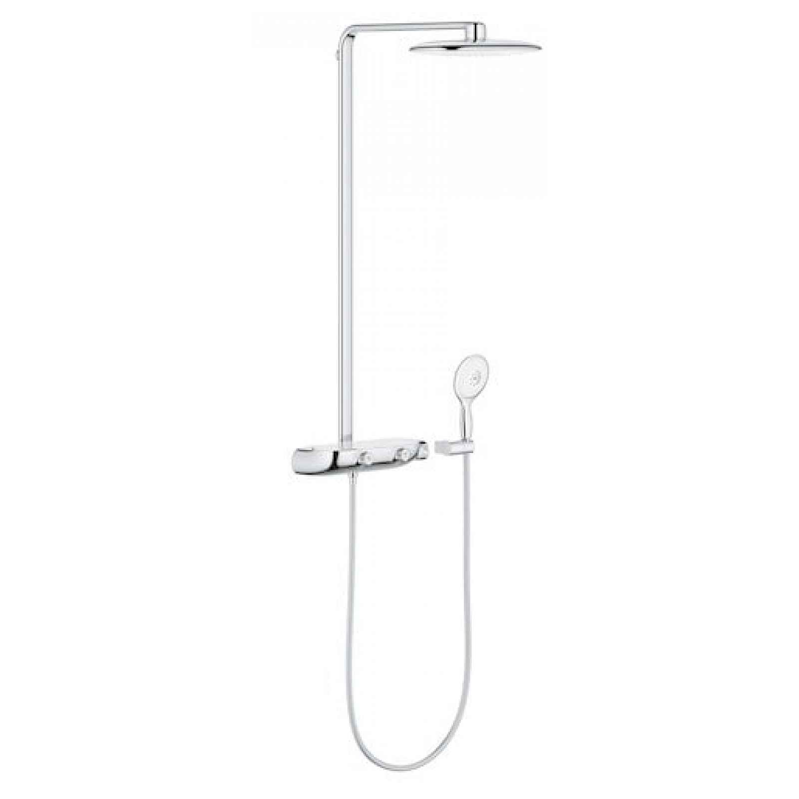 Sprchový systém Grohe Rainshower SmartControl s termostatickou baterií Moon White, Yang White 26361LS0