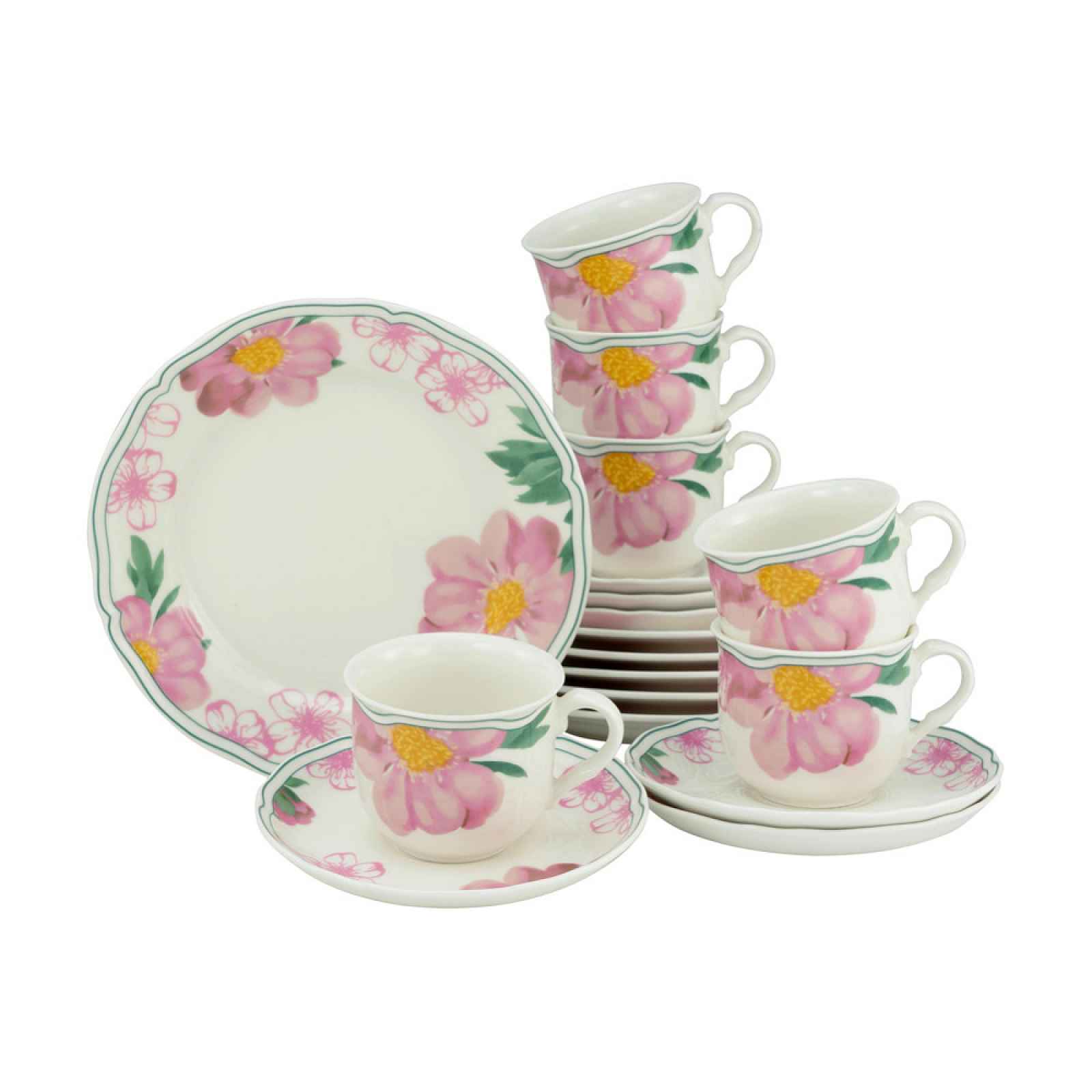 Creatable KÁVOVÁ SOUPRAVA, 18dílné, porcelán - Kávové servisy - 007768034401