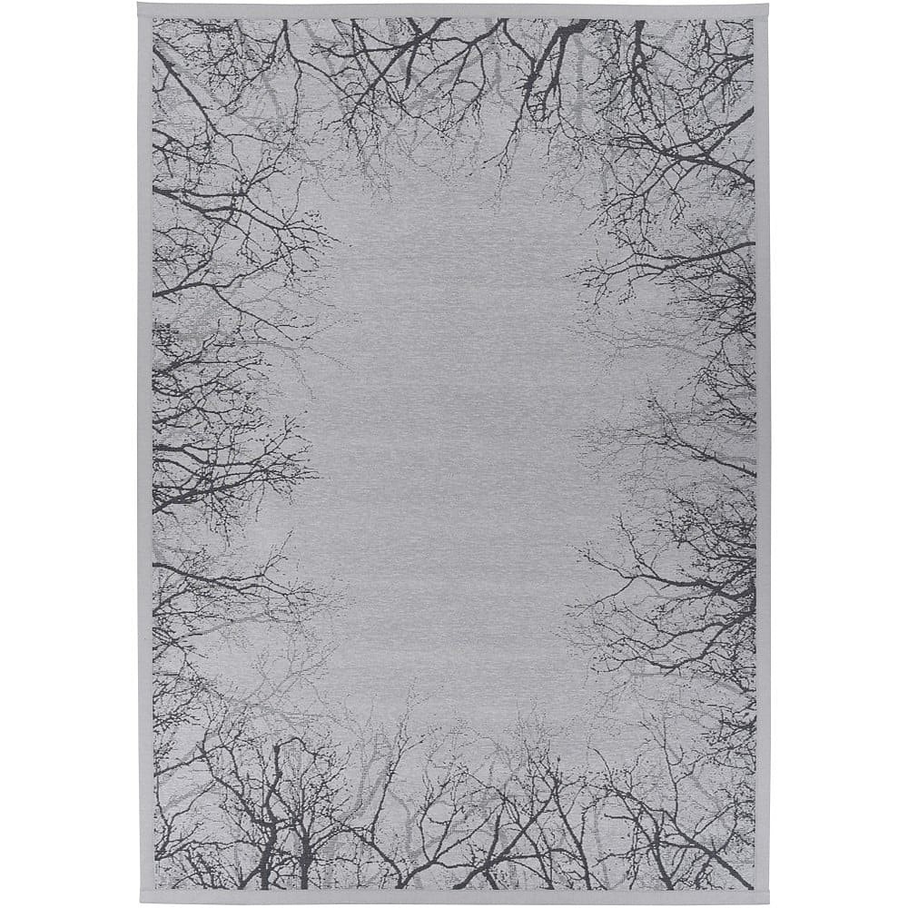 Šedý oboustranný koberec Narma Pulse Silver, 100 x 160 cm