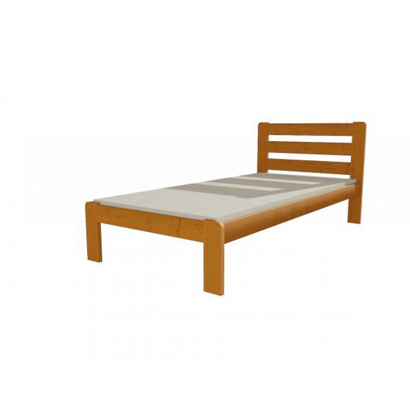 Jednolůžková postel VMK001A, dub