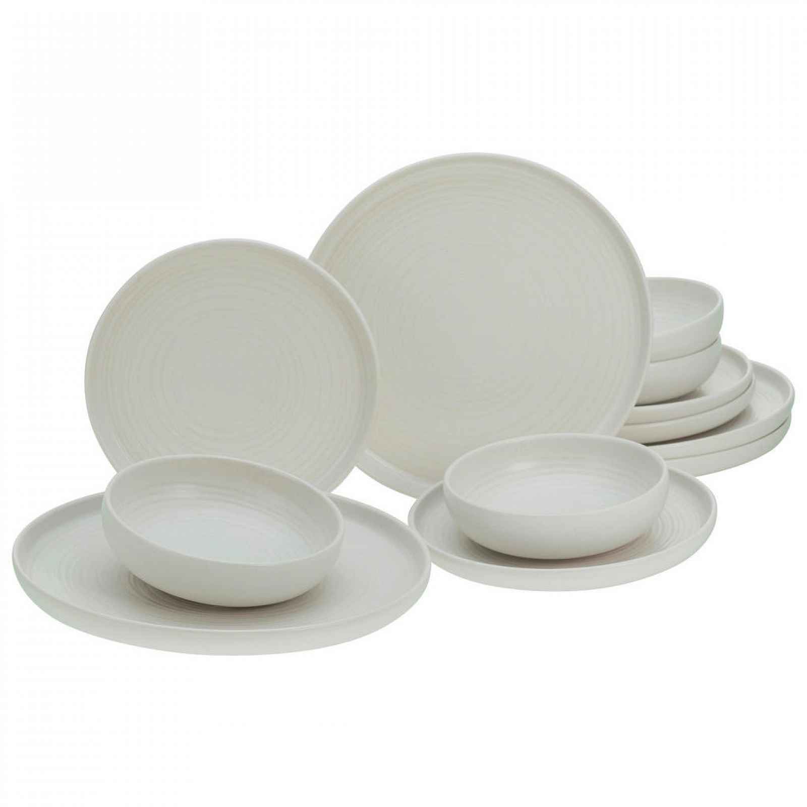 Creatable JÍDELNÍ SOUPRAVA, 12dílné, kamenina - Jídelní servisy - 007768086402