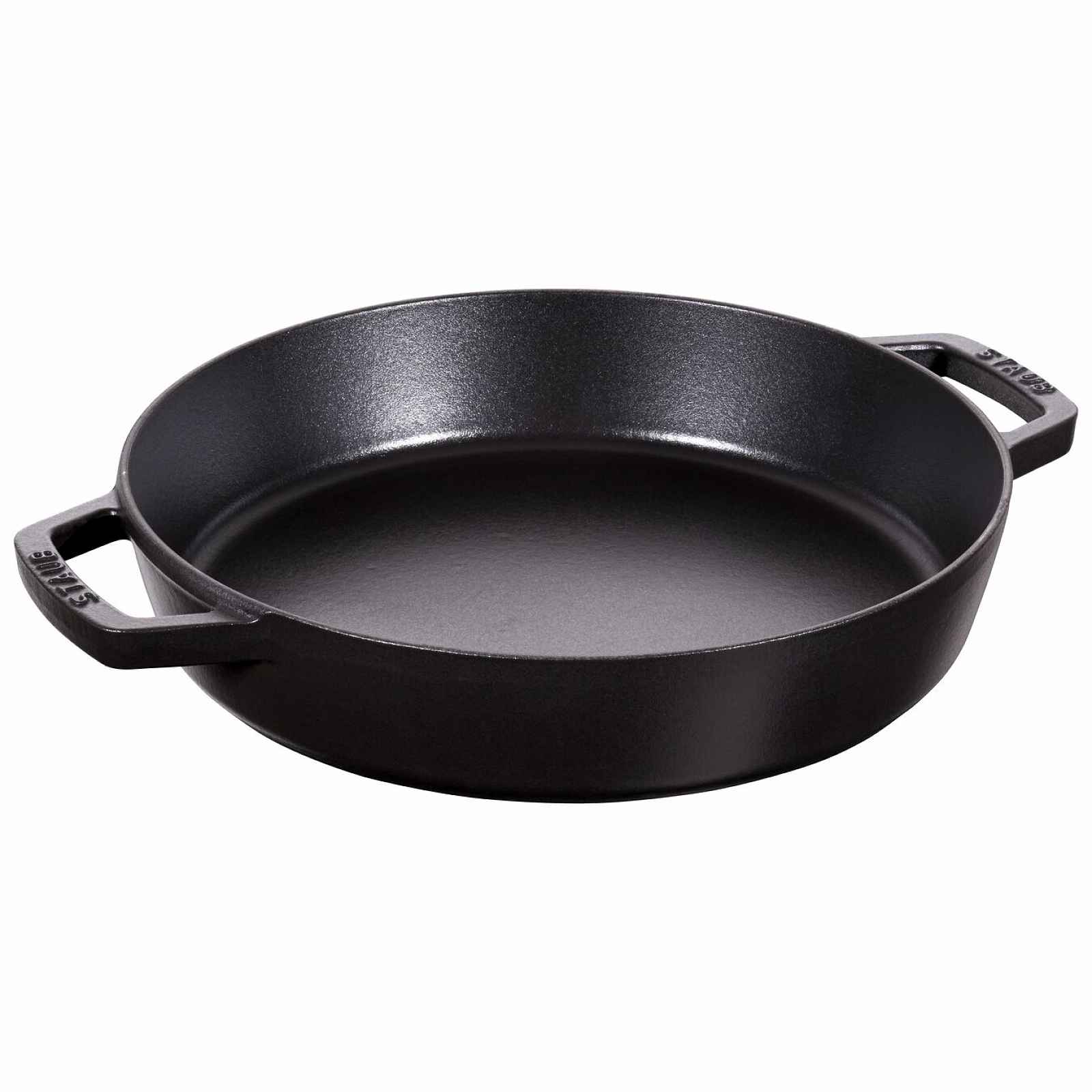 Staub Litinová pánev se dvěma úchyty, Ø 26 cm, černá 12232623
