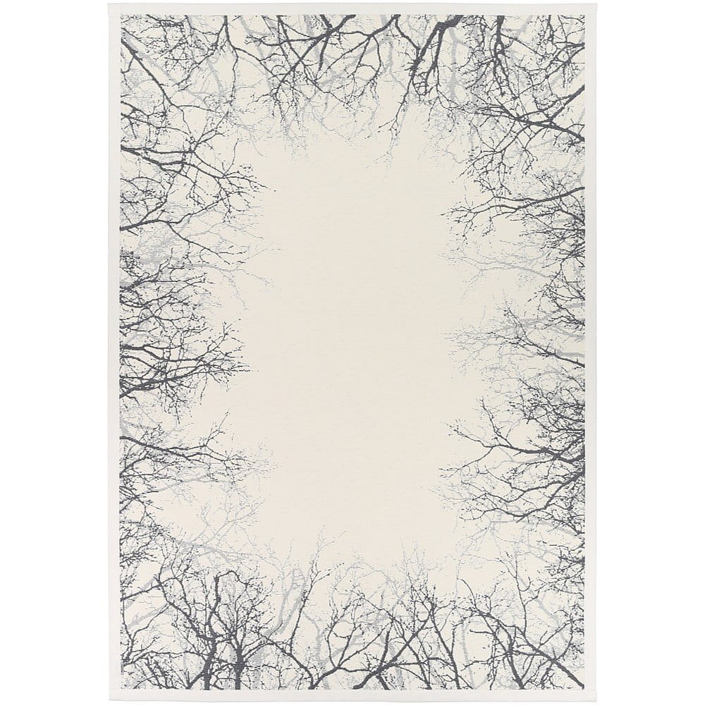 Bílý oboustranný koberec Narma Pulse White, 200 x 300 cm