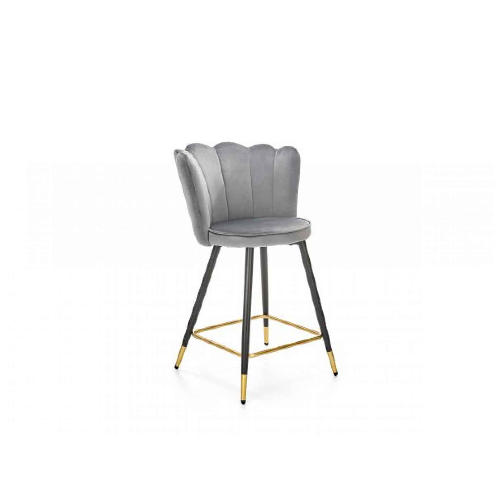 Barová židle H106 světle šedá