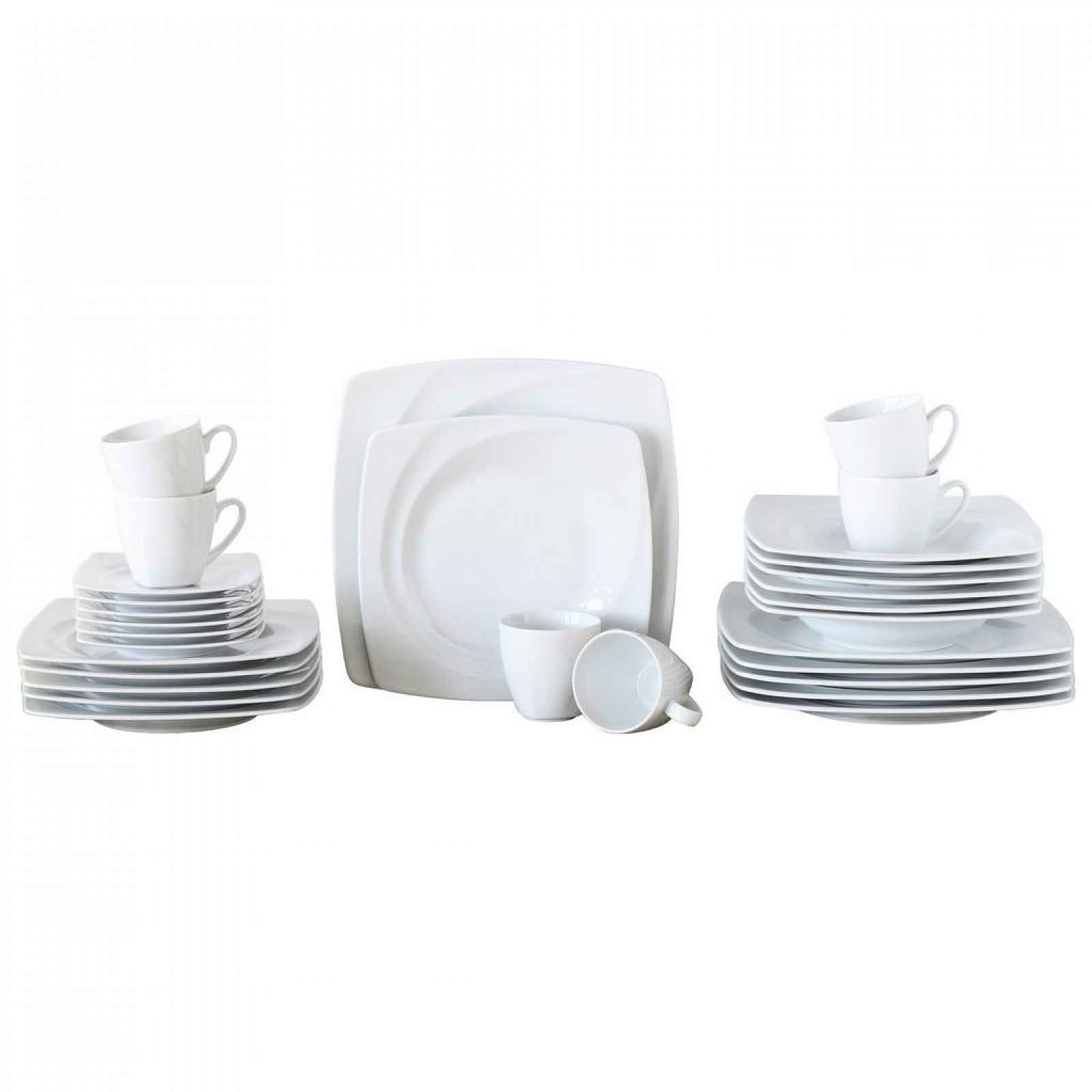 Creatable KOMBINOVANÁ SOUPRAVA, 30dílné, porcelán - Sady nádobí kombinované - 007768117901