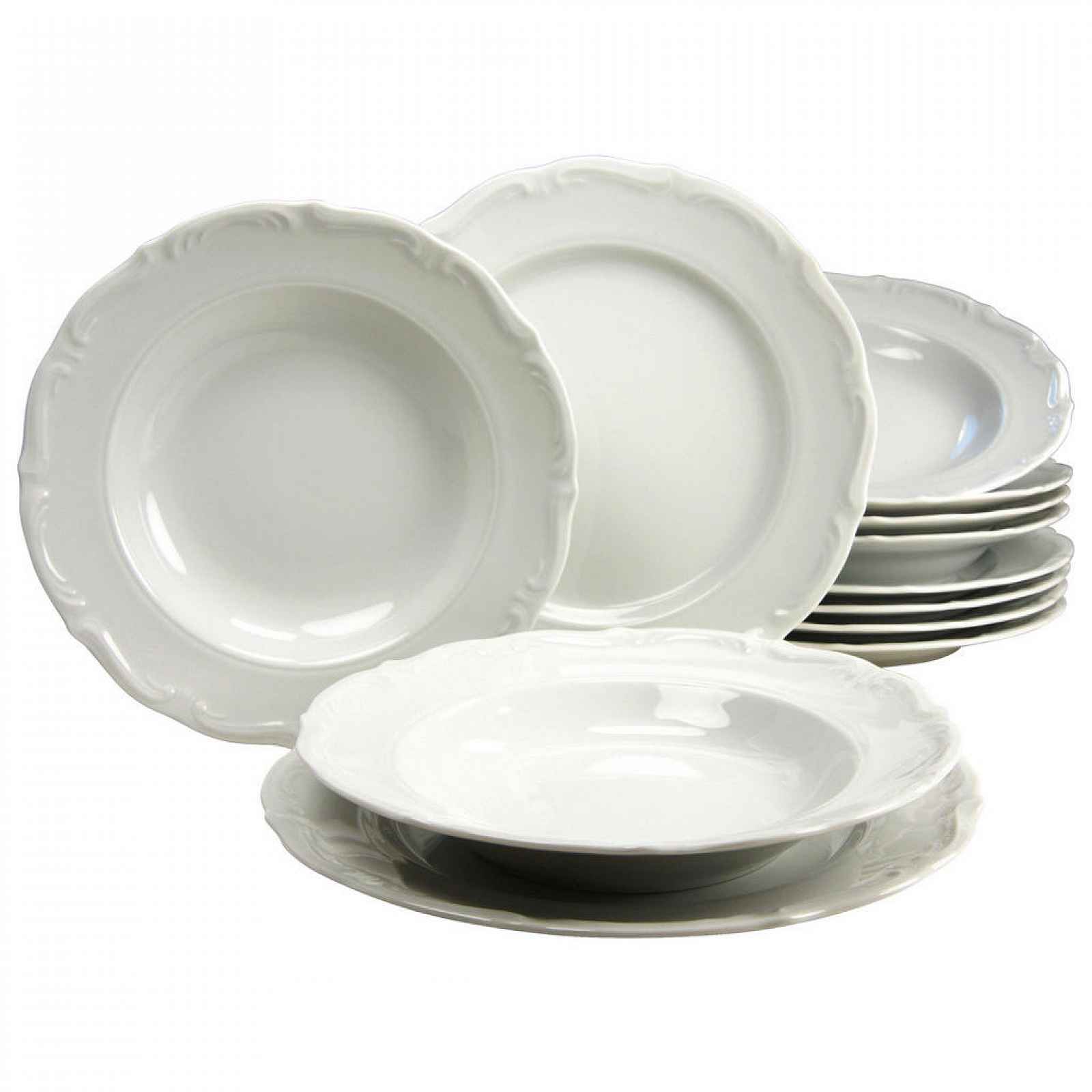 Creatable JÍDELNÍ SOUPRAVA, 12dílné, porcelán - Jídelní servisy - 007768111001