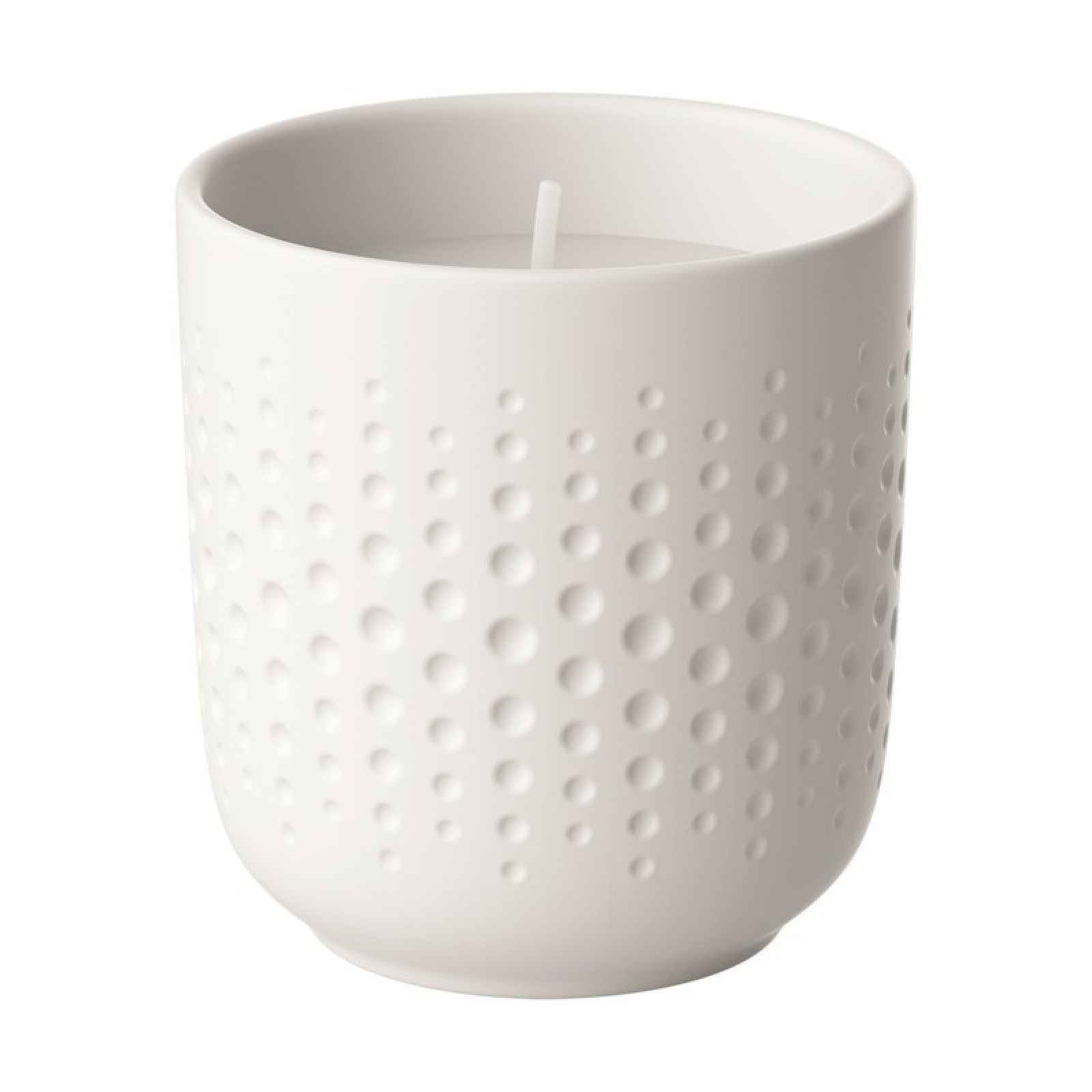 Villeroy & Boch Vonná svíčka Perle, Manufacture Collier blanc, s vůní Sparkle, 180 ml 10-1681-7890