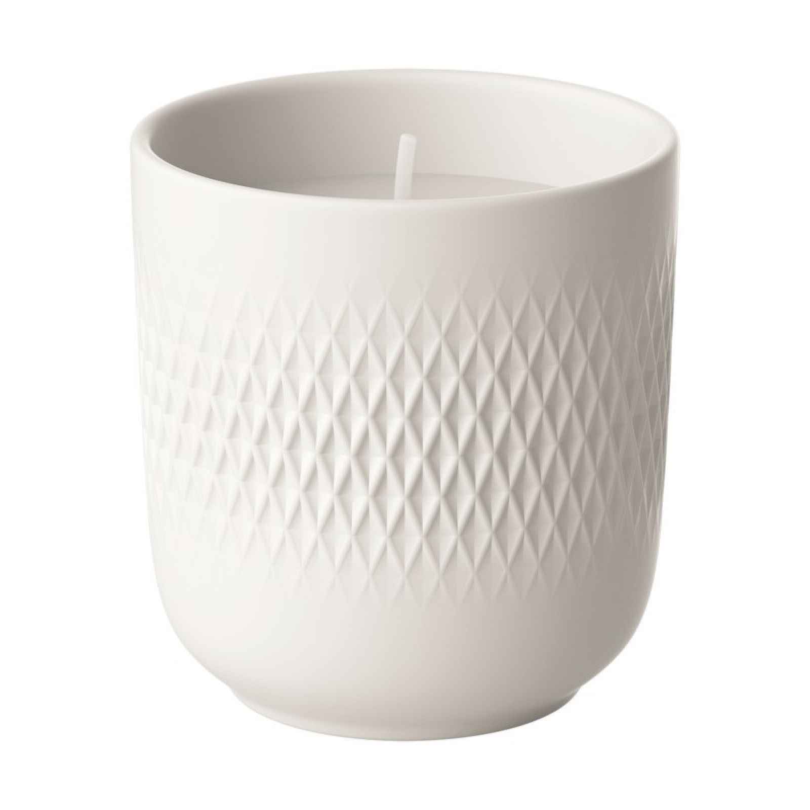 Villeroy & Boch Vonná svíčka Carre, Manufacture Collier blanc, s vůní Mystery, 180 ml 10-1681-7891