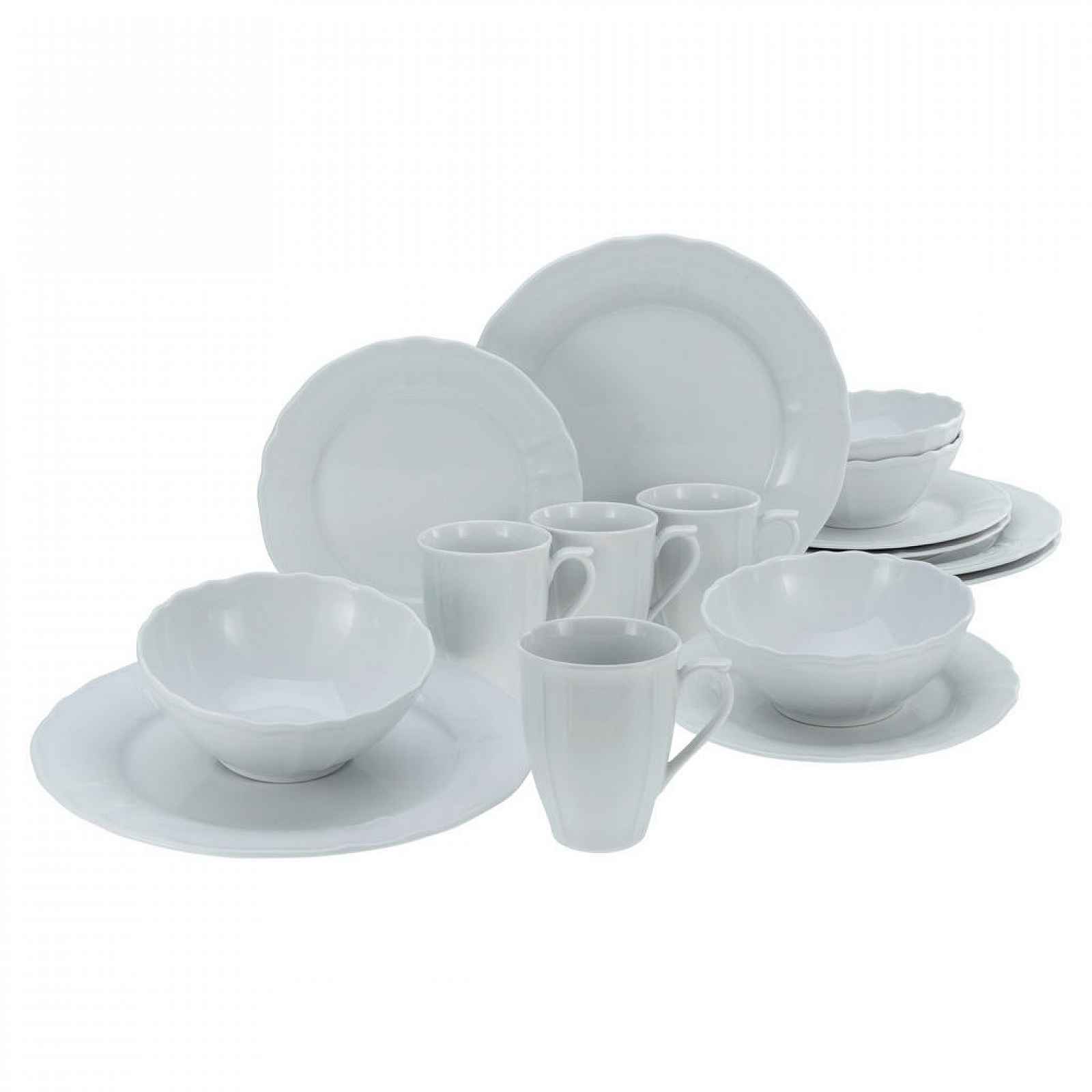 Creatable KOMBINOVANÁ SOUPRAVA, 16dílné, porcelán - Sady nádobí kombinované - 007768121901