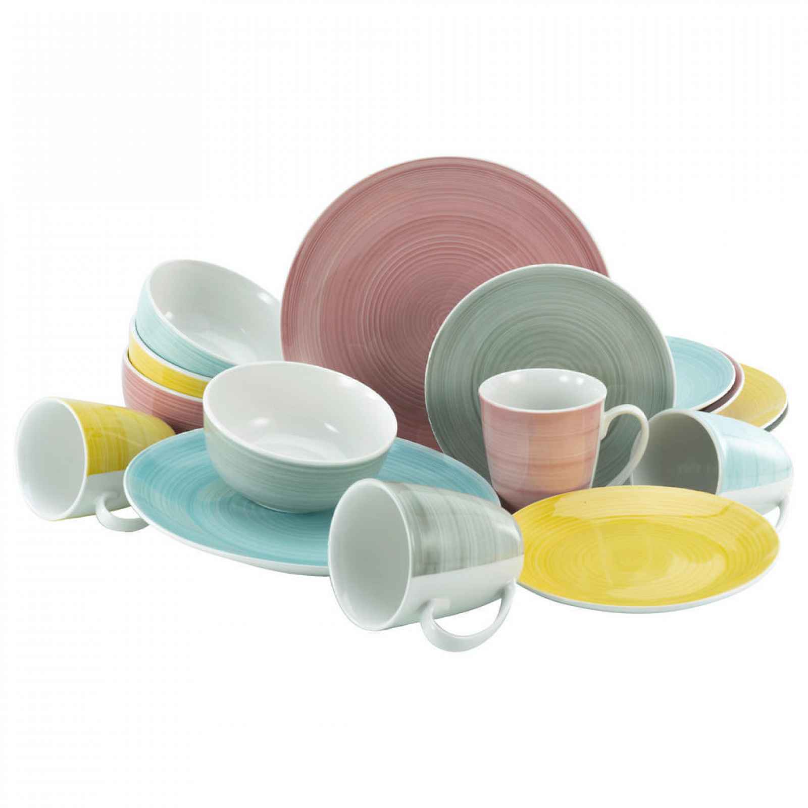 Creatable KOMBINOVANÁ SOUPRAVA, 16dílné, porcelán - Sady nádobí kombinované - 007768122601