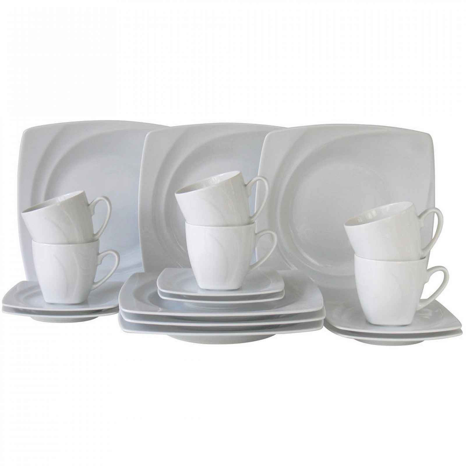 Creatable KÁVOVÁ SOUPRAVA, 18dílné, porcelán - Kávové servisy - 007768128201